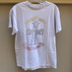 Brandy Melville by Bravado Designs Guns N’ Roses Graphic Distressed T-Shirt